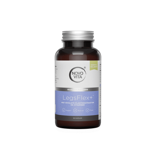LegsFlex+ – Complex pentru confort articular, mangan + Vitamina C + extracte vegetale - 90 de capsule