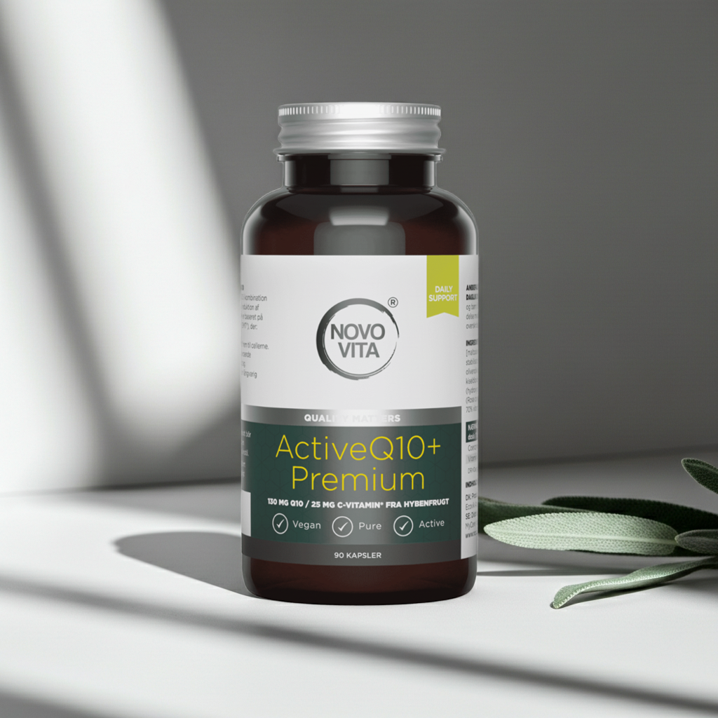 Active Q10+ Premium - Supliment coenzima Q10 cu absorbție crescută pentru energie și sănătate cardiovasculară