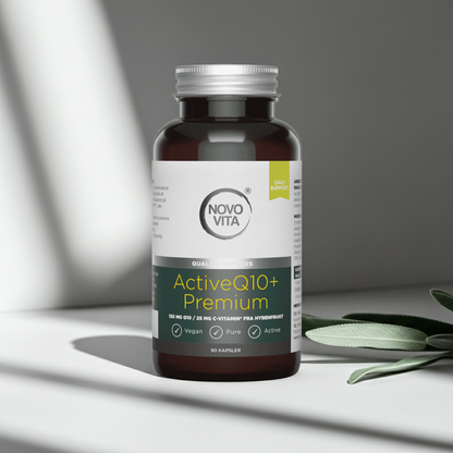Active Q10+ Premium - Supliment coenzima Q10 cu absorbție crescută pentru energie și sănătate cardiovasculară