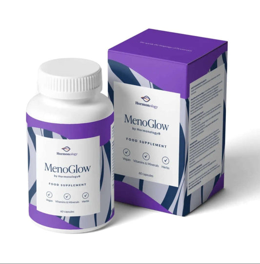 MenoGlow by Hormonology+ – Supliment pentru reglarea activității hormonale și confort în menopauză