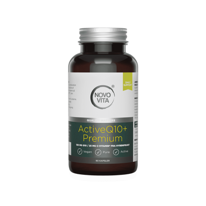 Active Q10+ Premium - Supliment coenzima Q10 cu absorbție crescută pentru energie și sănătate cardiovasculară