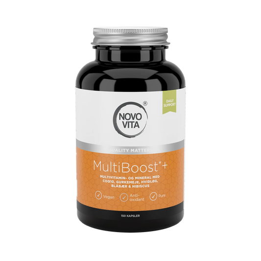 MultiBoost+ – Complex avansat, 33 de vitamine + minerale + extracte vegetale - 150 de capsule