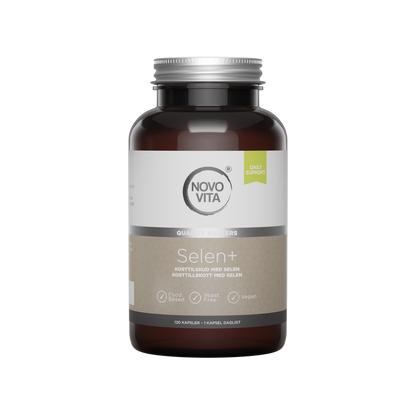 Selen+ – Seleniu natural din semințe de muștar + alfalfa + siliciu - 120 de capsule