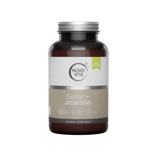 Selen+ – Seleniu natural din semințe de muștar + alfalfa + siliciu - 120 de capsule