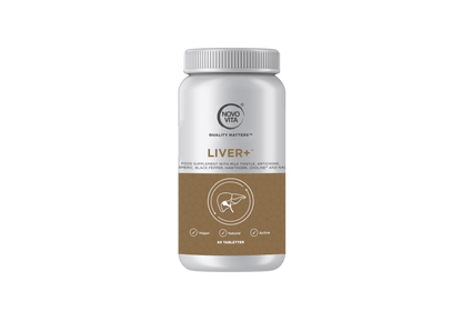 Liver+ – Complex natural pentru ficat, colină + armurariu + păducel