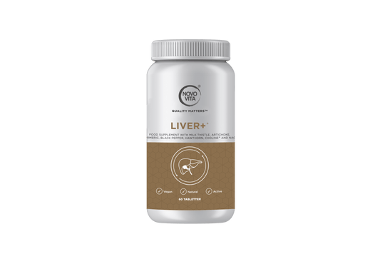 Liver+ – Complex natural pentru ficat, colină + armurariu + păducel
