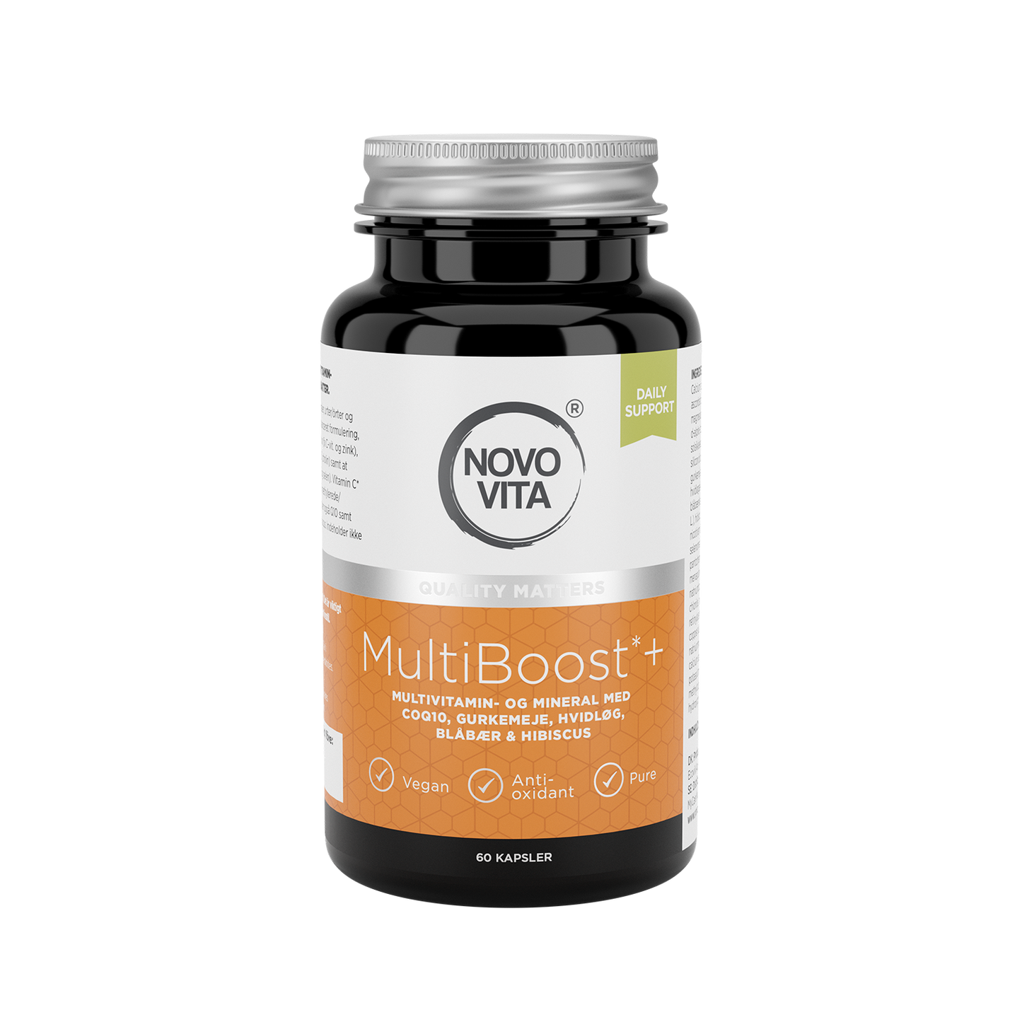 MultiBoost+ – Complex avansat, 33 de vitamine + minerale + extracte vegetale - 60 de capsule